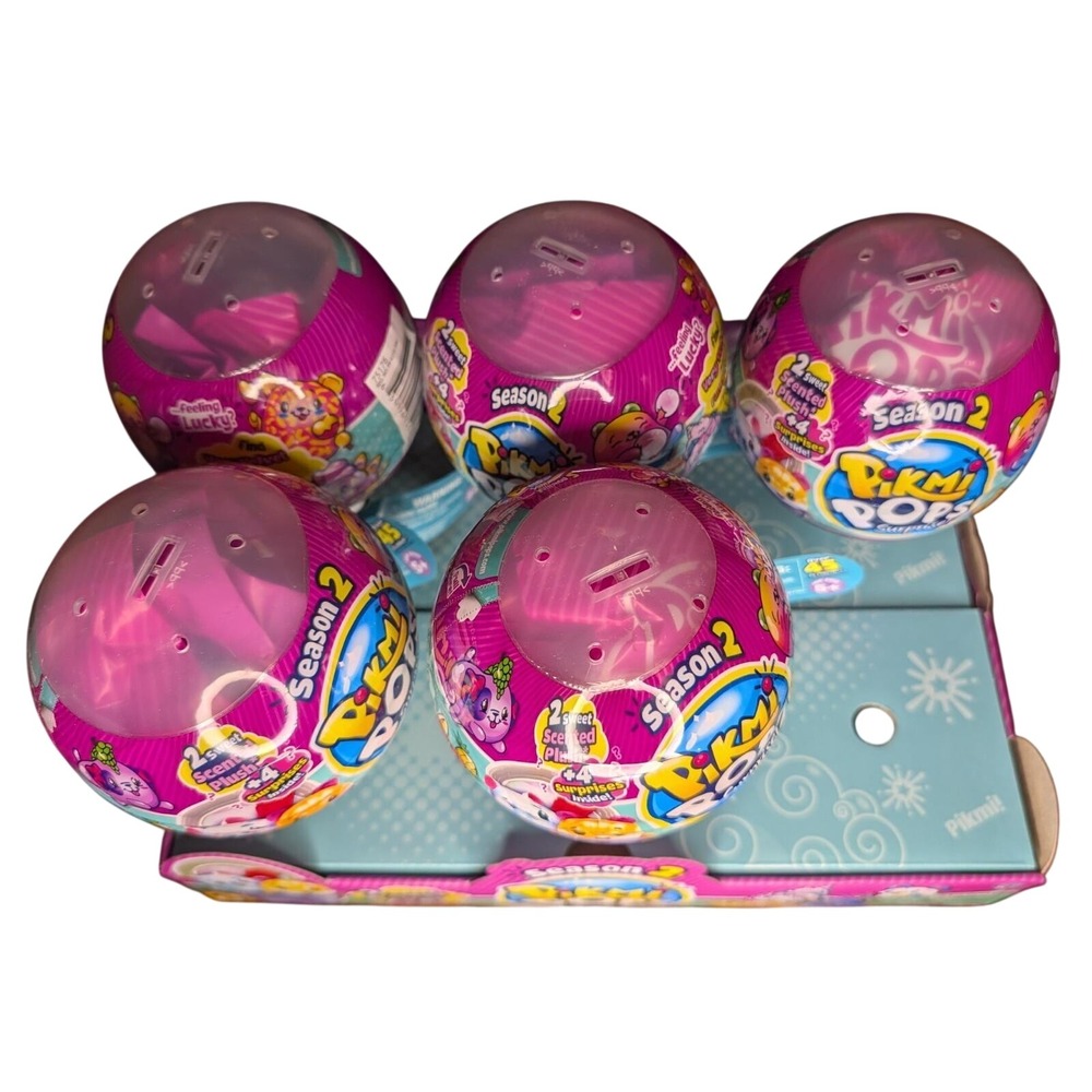 Pikmi Pops Surprise Season 2 Medium Lollipop 2 Scented Plush 5 Pack Moose Toys - Picture 3 of 5